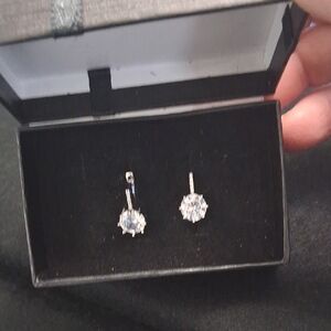 Moissanite Drop Dangle Earrings